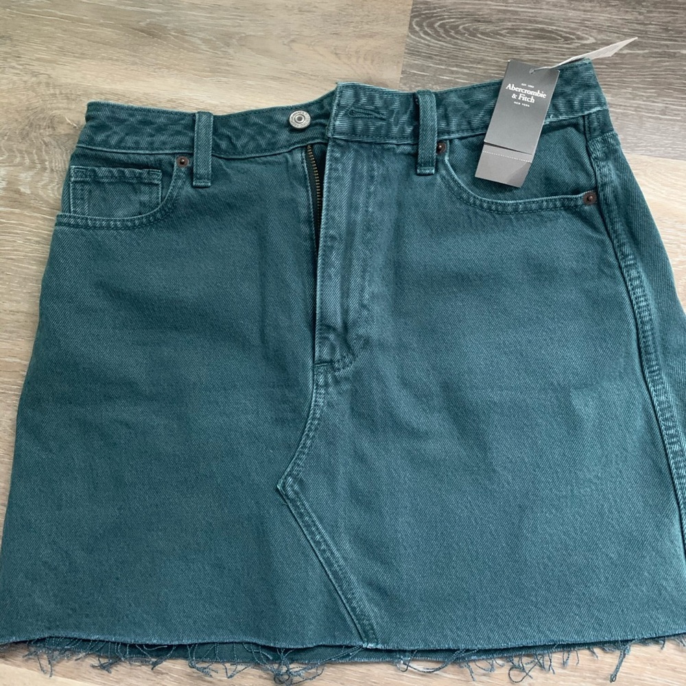 Abercrombie & Fitch Denim Mini Skirt